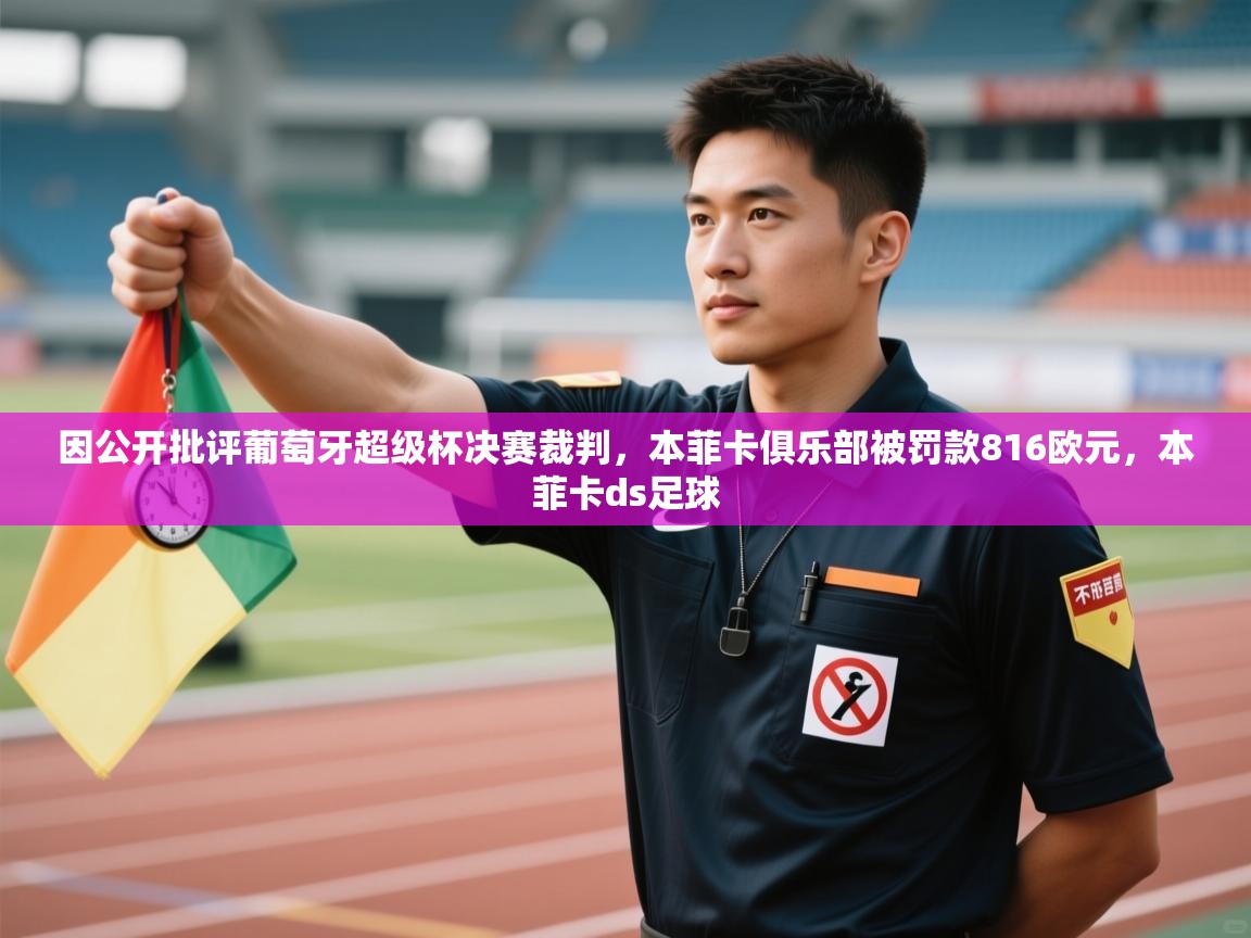 因公开批评葡萄牙超级杯决赛裁判，本菲卡俱乐部被罚款816欧元，本菲卡ds足球  第1张