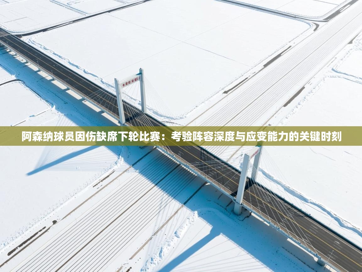 阿森纳球员因伤缺席下轮比赛：考验阵容深度与应变能力的关键时刻  第1张