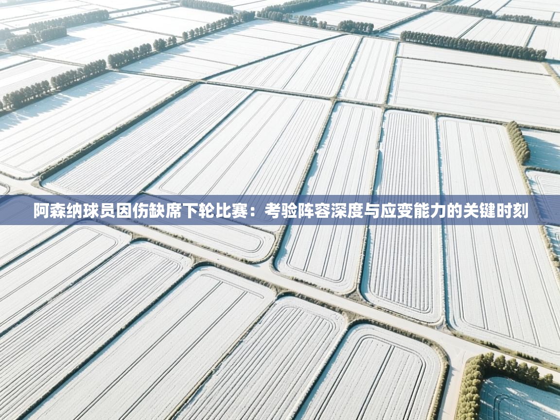 阿森纳球员因伤缺席下轮比赛：考验阵容深度与应变能力的关键时刻  第2张